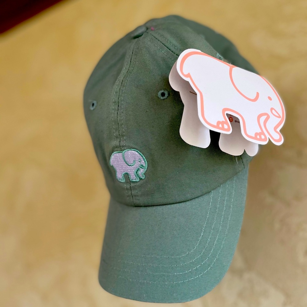 Ivory Ella baseball hat.